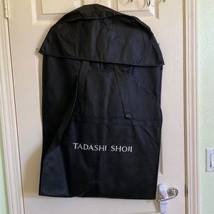 Tadashi Shoji navy pantsuit